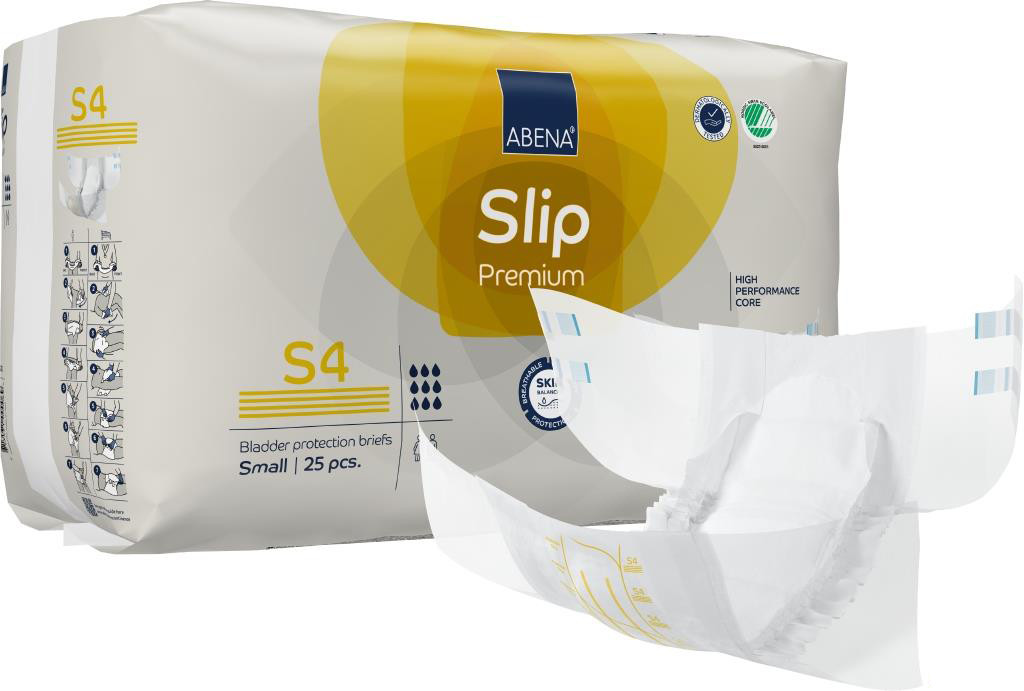 Abena Slip Premium 4 pieluchomajtki zapinane na rzepy